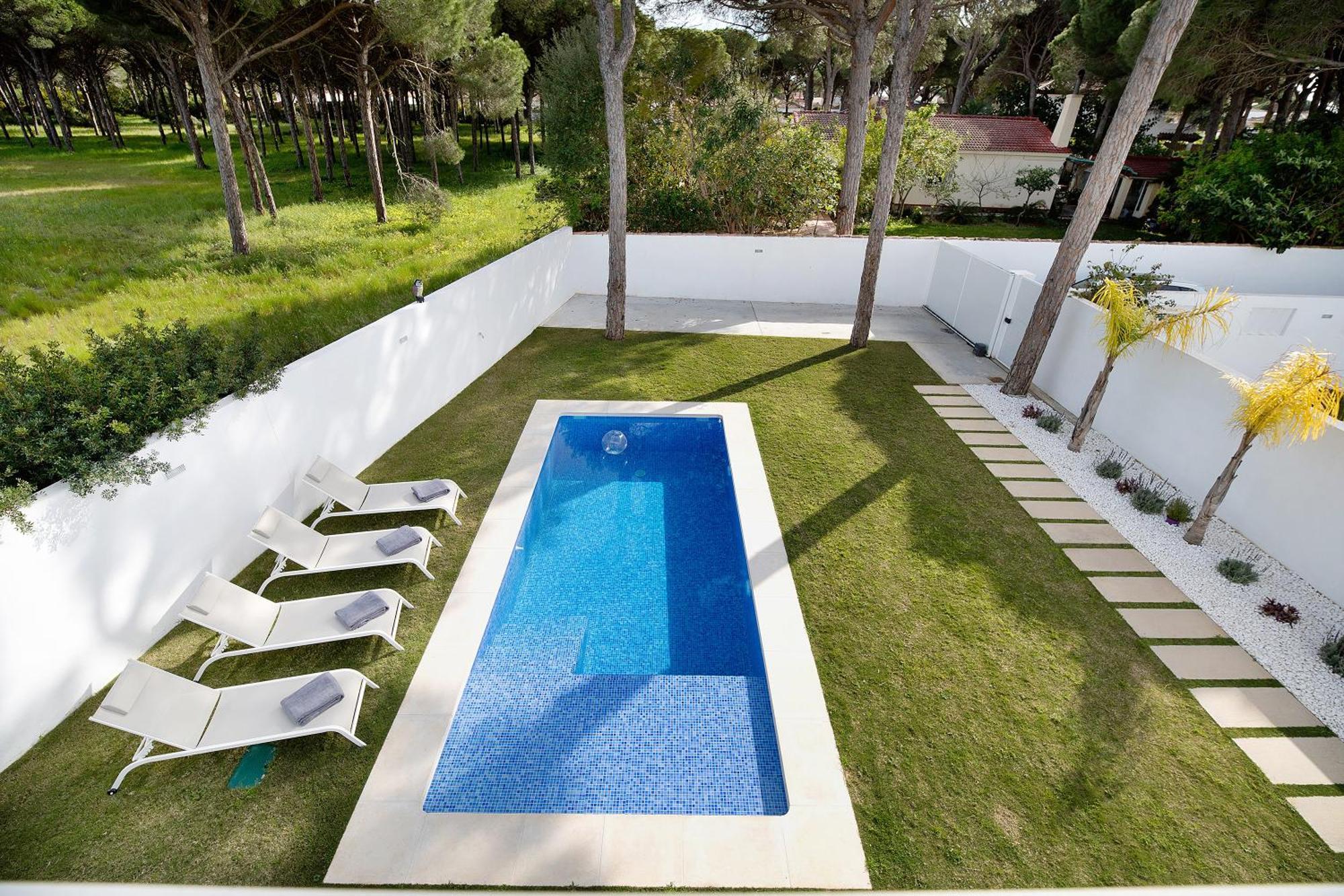Villa Moderna En Chiclana ชิกลานา เด ลา ฟรอนเตรา ภายนอก รูปภาพ